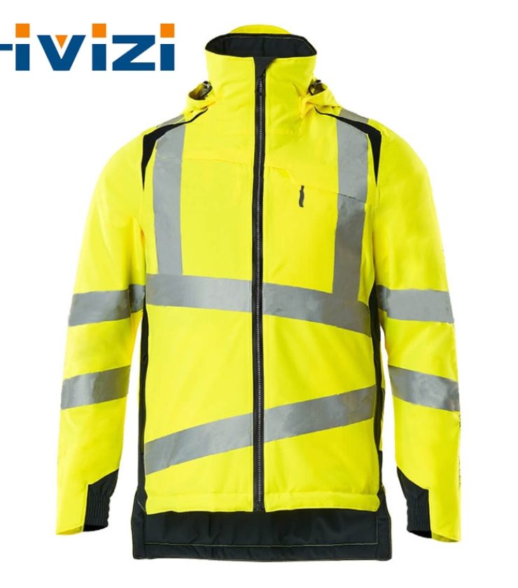 Reflective Thickened Safety Winter Jacket